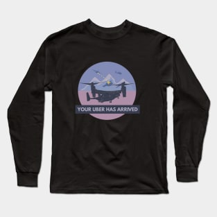 Osprey Convertiplane Aircraft Long Sleeve T-Shirt